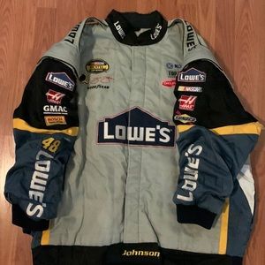 Vintage NASCAR Jimmy Johnson Racing Jacket 3XL (read)
